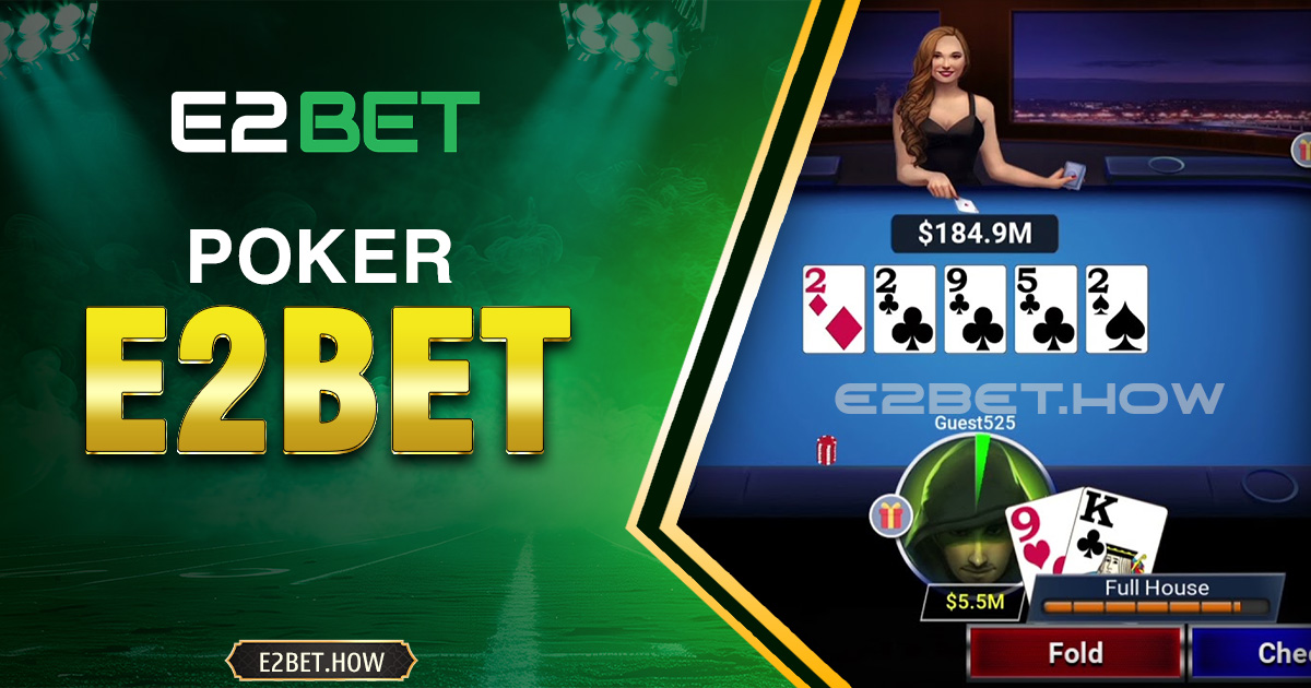 Poker E2BET